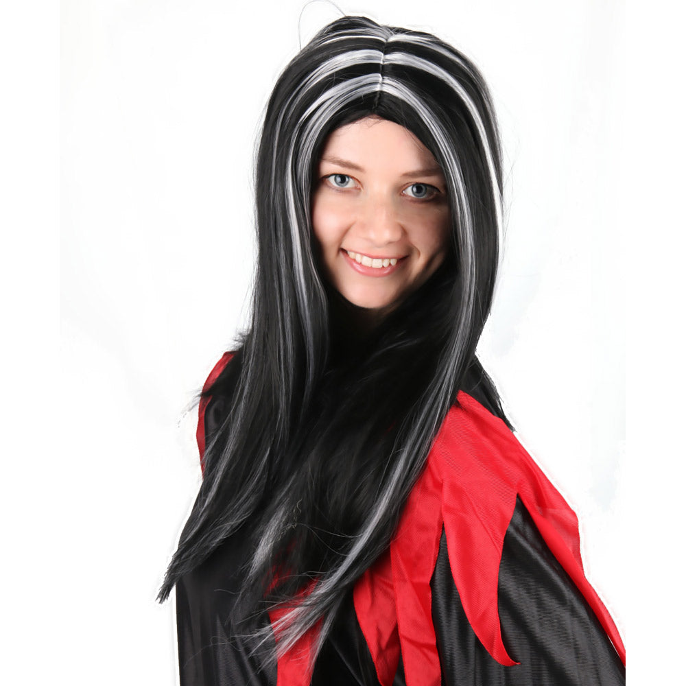 24 inch witch wig ladies dress up wig Europe and the United States fashion party festival ladies wig
