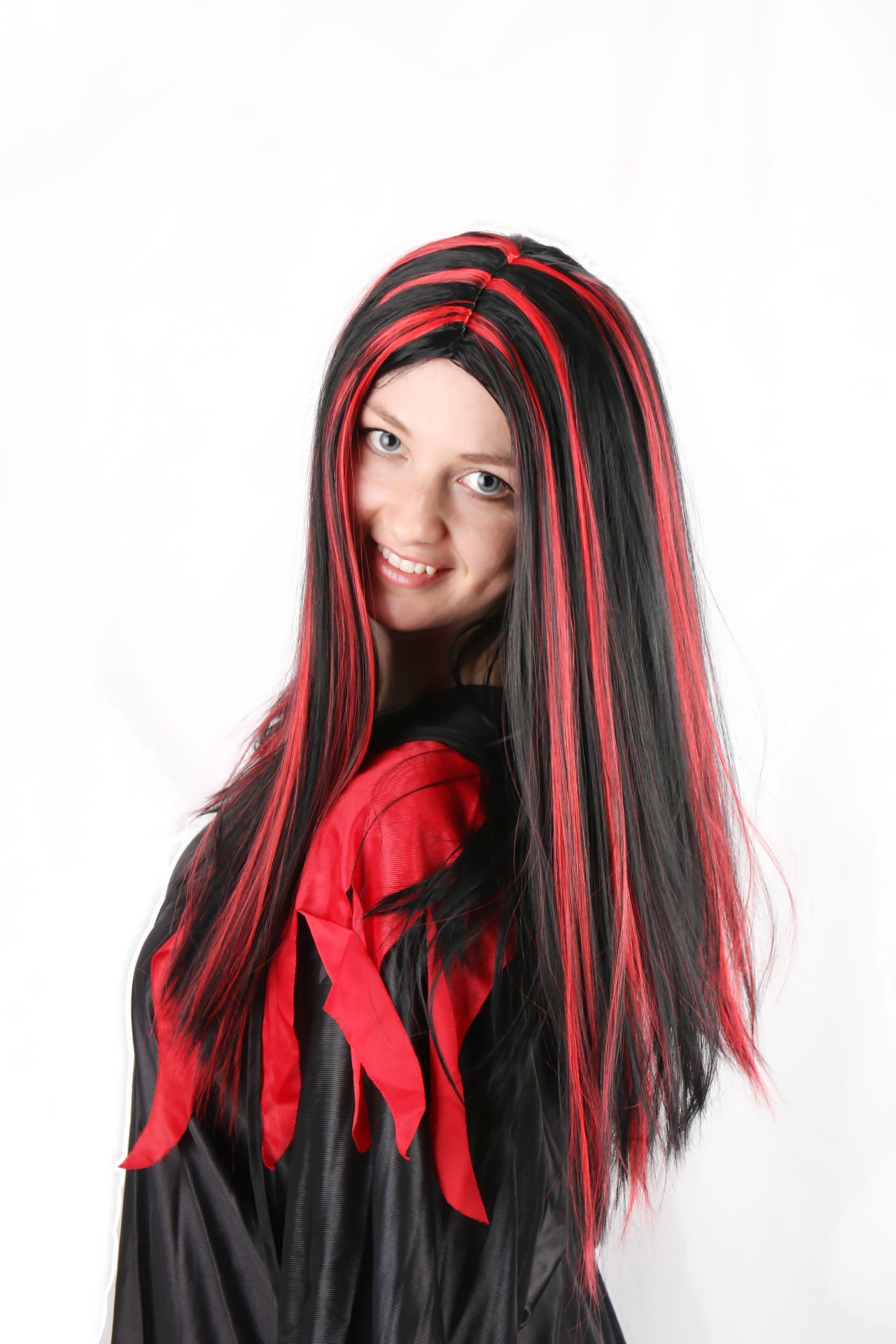 24 inch witch wig ladies dress up wig Europe and the United States fashion party festival ladies wig