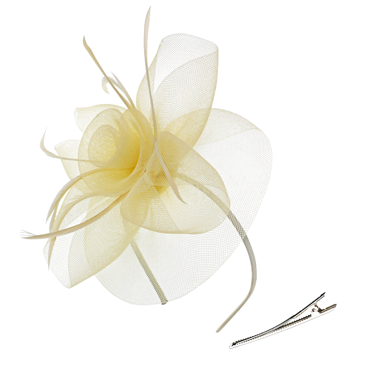 European and American hot-selling flower mesh hair accessories bride stage performance photo veil headdress