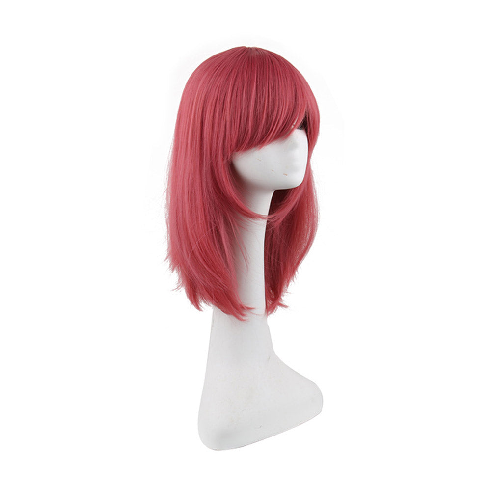 Nishikino Maki cosplays as anime character wearing a wig