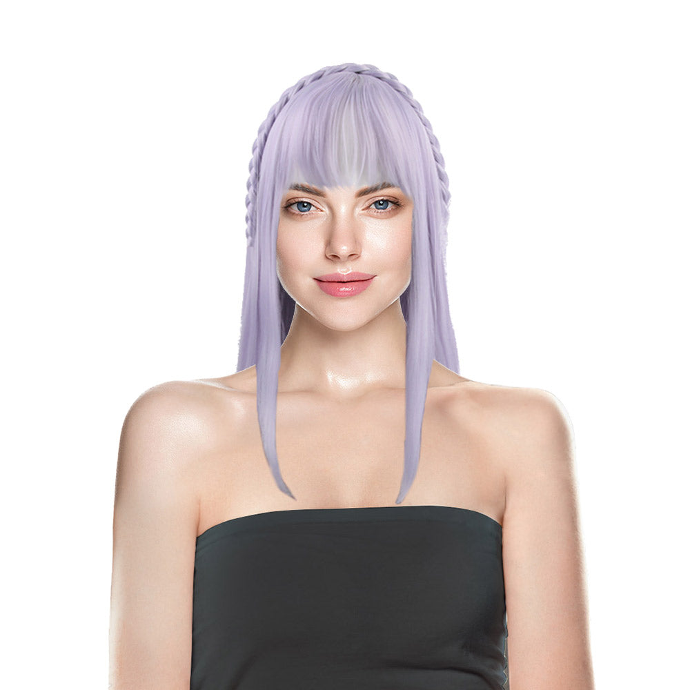 Emilia cosplay wig gem fantasy light recreates anime character