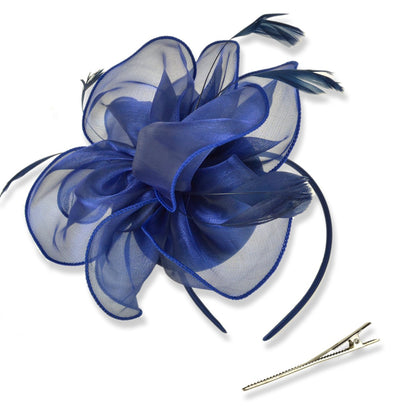 Korean yarn flash headdress Fascinators European and American feather hair accessories dance party cocktail