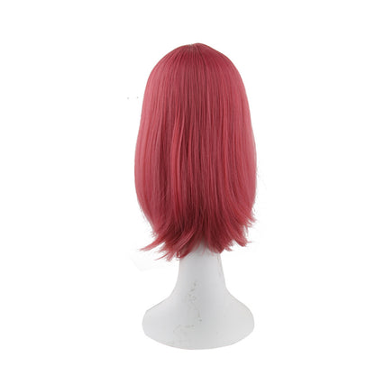 Nishikino Maki cosplays as anime character wearing a wig