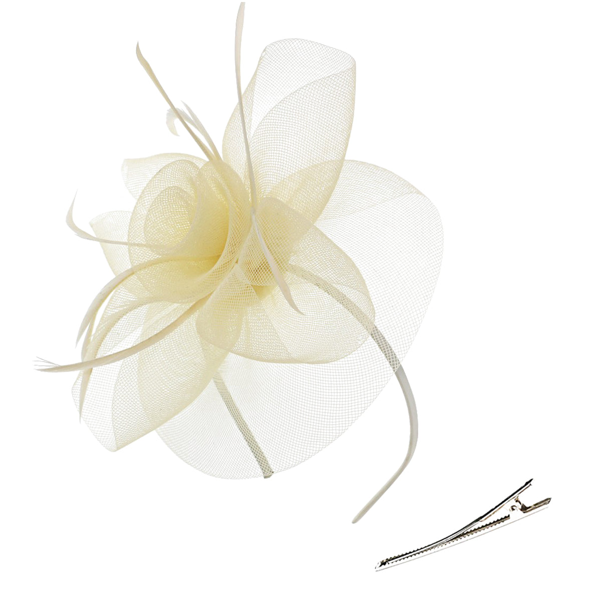 European and American hot-selling flower mesh hair accessories bride stage performance photo veil headdress
